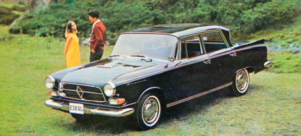 Borgward 230 Modelprogram 1968 Carbrochure (10030)
